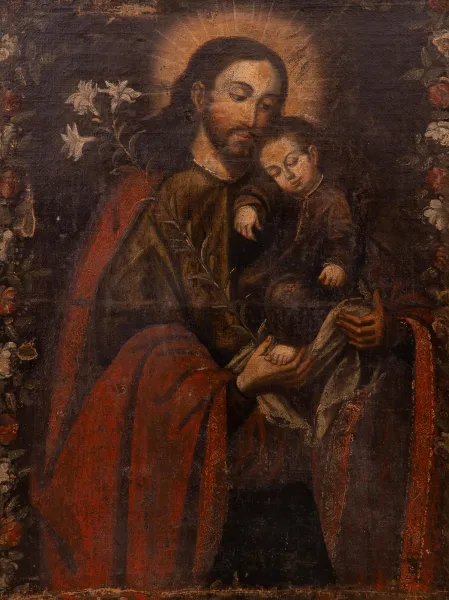 “São José com Menino Jesus”