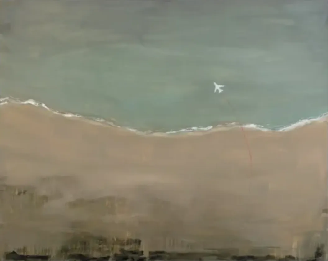 Ana Prata - Sem título - 2012 - Óleo sobre tela - 120 x 150 cm.