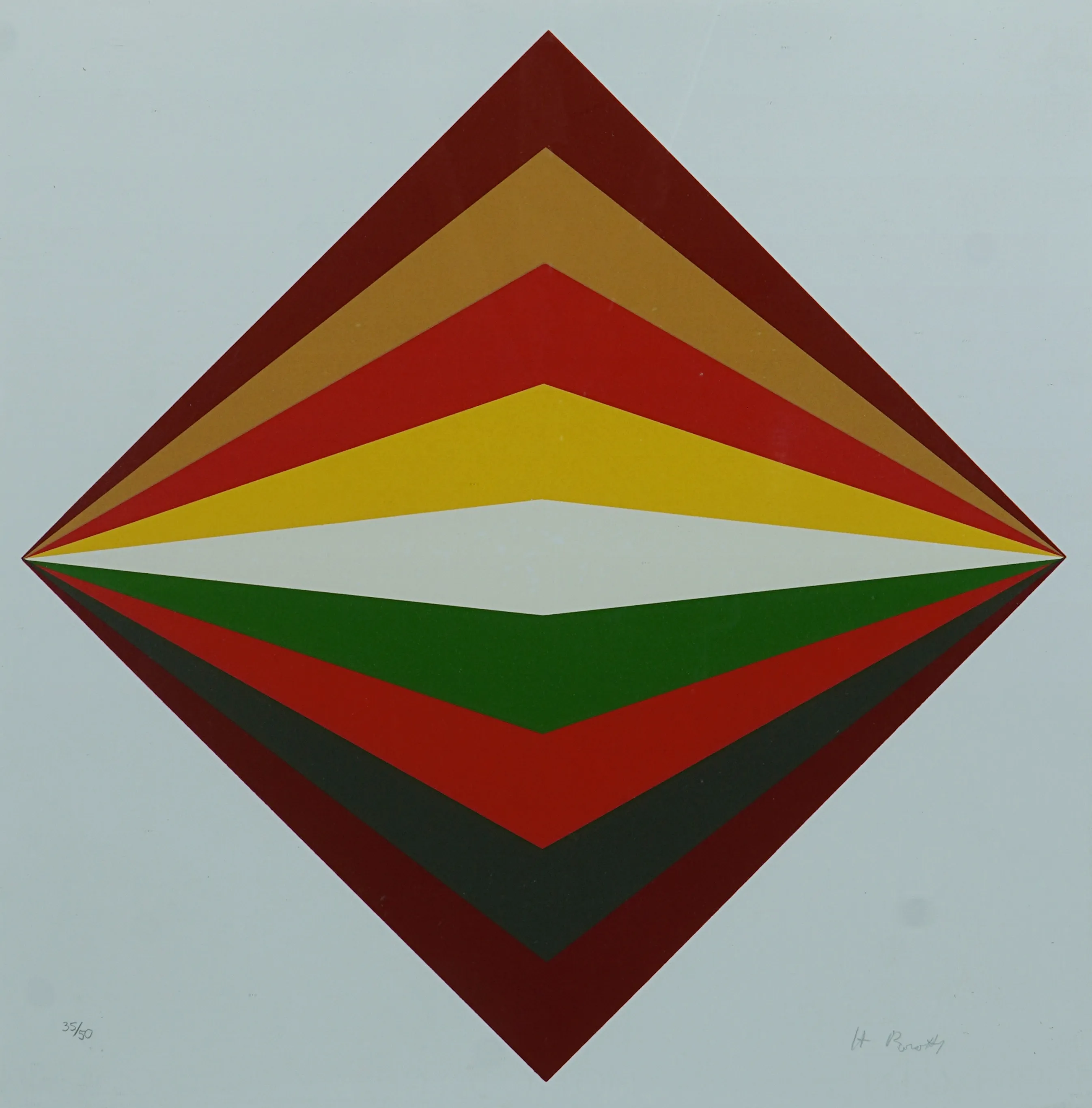Hércules Barsotti - Sem título - Serigrafia - 35/50 - Assinado canto inferior direito - 39 x 39 cm.(1)