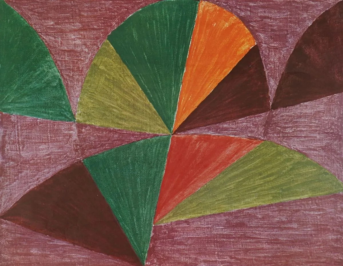 Alfredo Volpi - Sem título - Gravura - 42/150 - Assinado canto inferior direito - 54 x 70 cm. (1)