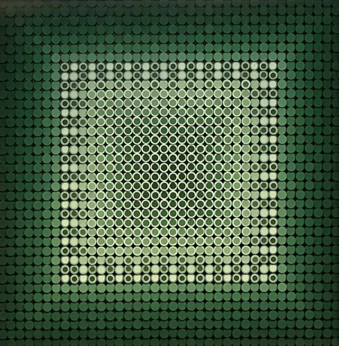 "Progressão Circular Verde 36"