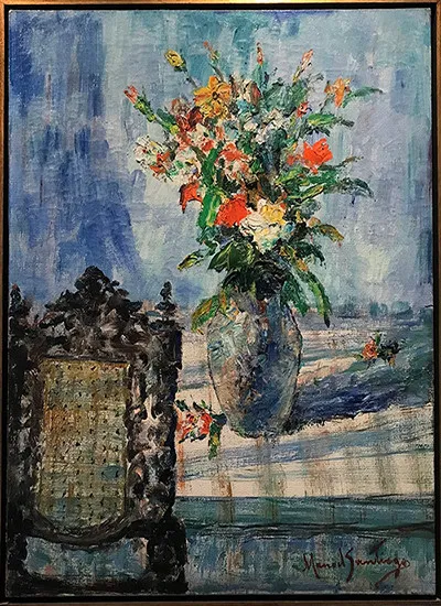 Vaso com flores - FAVOR CONSULTAR DISPONIBILIDADE ANTES DE EFETUAR A COMPRA