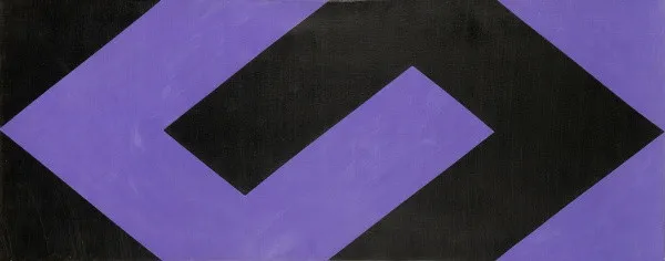 Valdeir Maciel - Sem título - 1980 - Acrílica sobre tela - Assinado verso - 40 x 100 cm.(1)