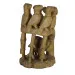 Artur Pereira - Coluna - Escultura em madeira - Assinada - 55 x 33 x 31 cm.(2)
