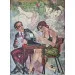 CHER ROMANCIERE – PINTADO EM PARIS – 2015 - 100 X 70 - MOLDURA: MADEIRA NOBRE e JUTA - ÓLEO SOBRE TELA, ASSINADO CANTO INFERIROR DIREITO. - COM CERTIFICADO DE AUTENTICIDADE EMITIDO PELO INSTITUTO INTERNACIONAL JUAREZ MACHADO.
