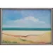 ALDEMIR MARTINS - PRAIA DO CEARÁ - 33 X 22 - 1978 - OST - CID - Com moldura.