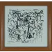 Inimá de Paula - Plantação - 1966 - Nanquim - Assinado canto inferior esquerdo - 33 x 36 cm.(2)
