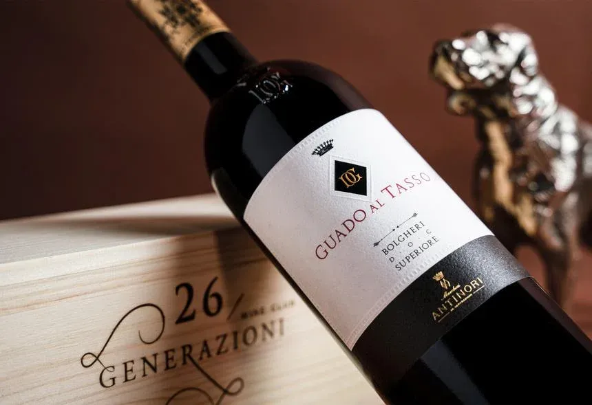Vinho italiano Guado al Tasso é destaque no 92º Leilão da Blombô