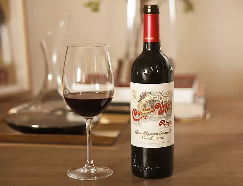 Tesouros Vinícolas da Espanha: A Rioja e  Marqués de Murrieta Castillo Ygay 2010